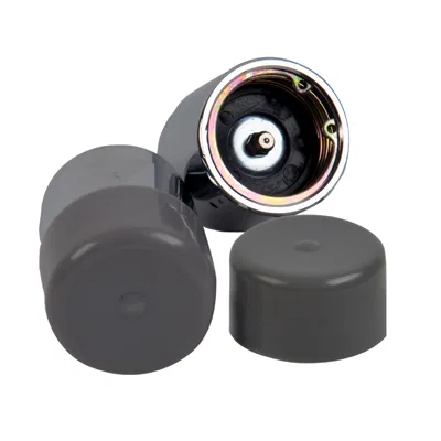 16271 – C.E. SMITH Trailer Wheel Bearing Protector, Fits 1.985 Inch Hub Chrome Plated Steel With Bra Set Of 2